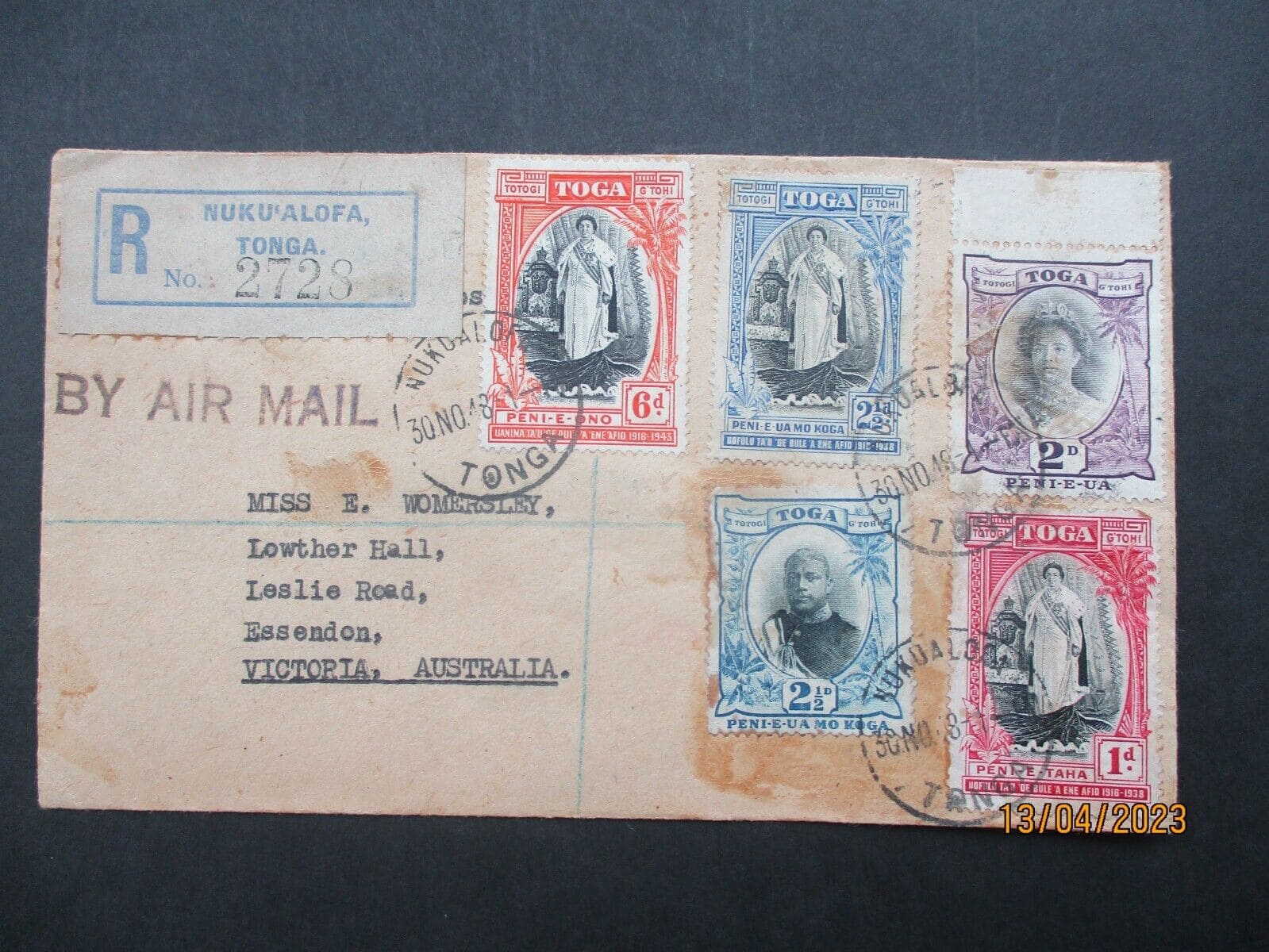 TOGA - British Commonwealth Stamps - Variety Used