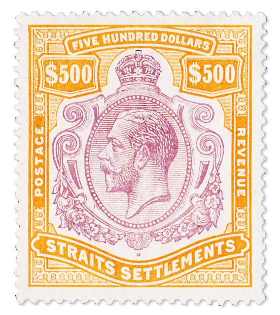 STRAITS SETTLEMENTS - 1915