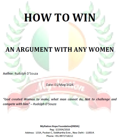 HOW TO WIN AN ARGUMENT WITH ANY WOMEN