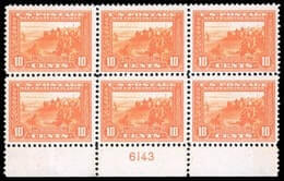 USA - 1913, 10¢ Panama-Pacific, perf 12, orange
