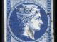 GREECE - 1861, 20L Deep ultramarine