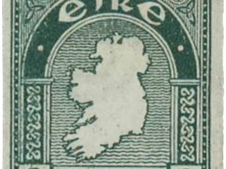 IRELAND - 1935, 2d coil stamp