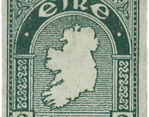 IRELAND - 1935, 2d coil stamp