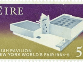 IRELAND - 1964, 5p New York World's Fair stamp