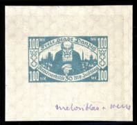 DANZIG - 1923, Semi-Postal