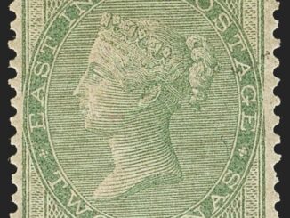 INDIA - 1855-64, 2a Yellow Green, Unissued